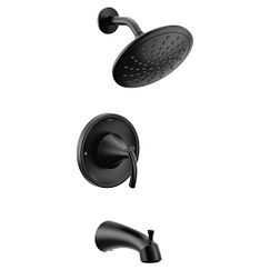 MOEN T2843EPBL Glyde  Posi-Temp(R) Tub/Shower In Matte Black