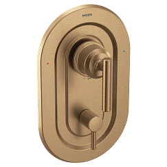 MOEN T2900BZG Gibson Bronzed Gold Posi-Temp(R) With Diverter Tub/Shower Valve Only - Bronzed Gold