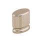 TOP KNOBS TK59PN Oval 1 1/8" Length Oval Knob - Polished Nickel