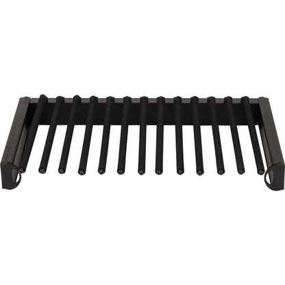 HARDWARE RESOURCES PPR-2414-MB Matte Black 24" Wide Pant Rack - Matte Black