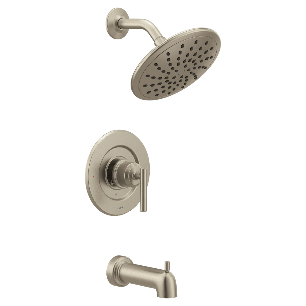 MOEN T3003EPBN Gibson Posi-Temp Eco-Performance Tub/Shower - Brushed Nickel