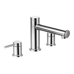 MOEN T393 Align Two-Handle Non-Diverter Roman Tub Faucet - Chrome