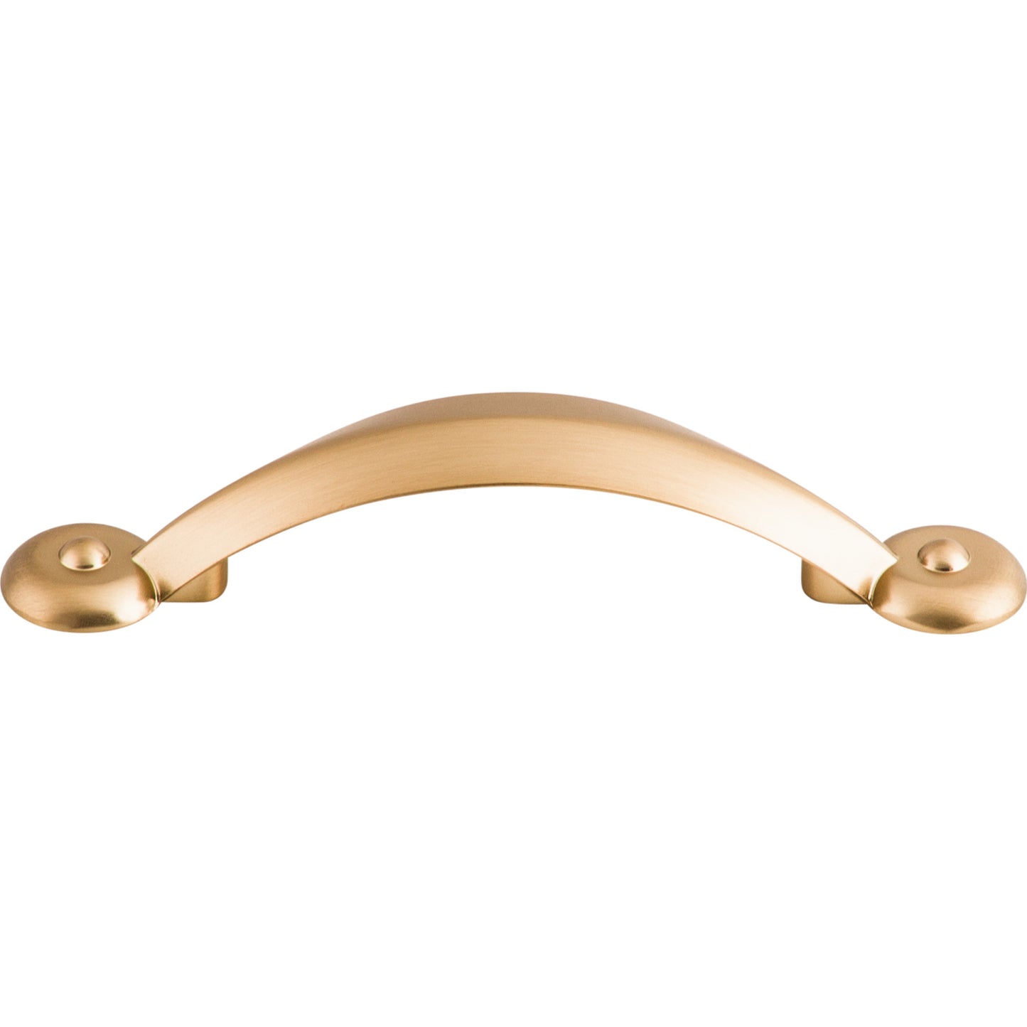 TOP KNOBS M1728 Angle 3" Center to Center Bar Pull - Brushed Bronze