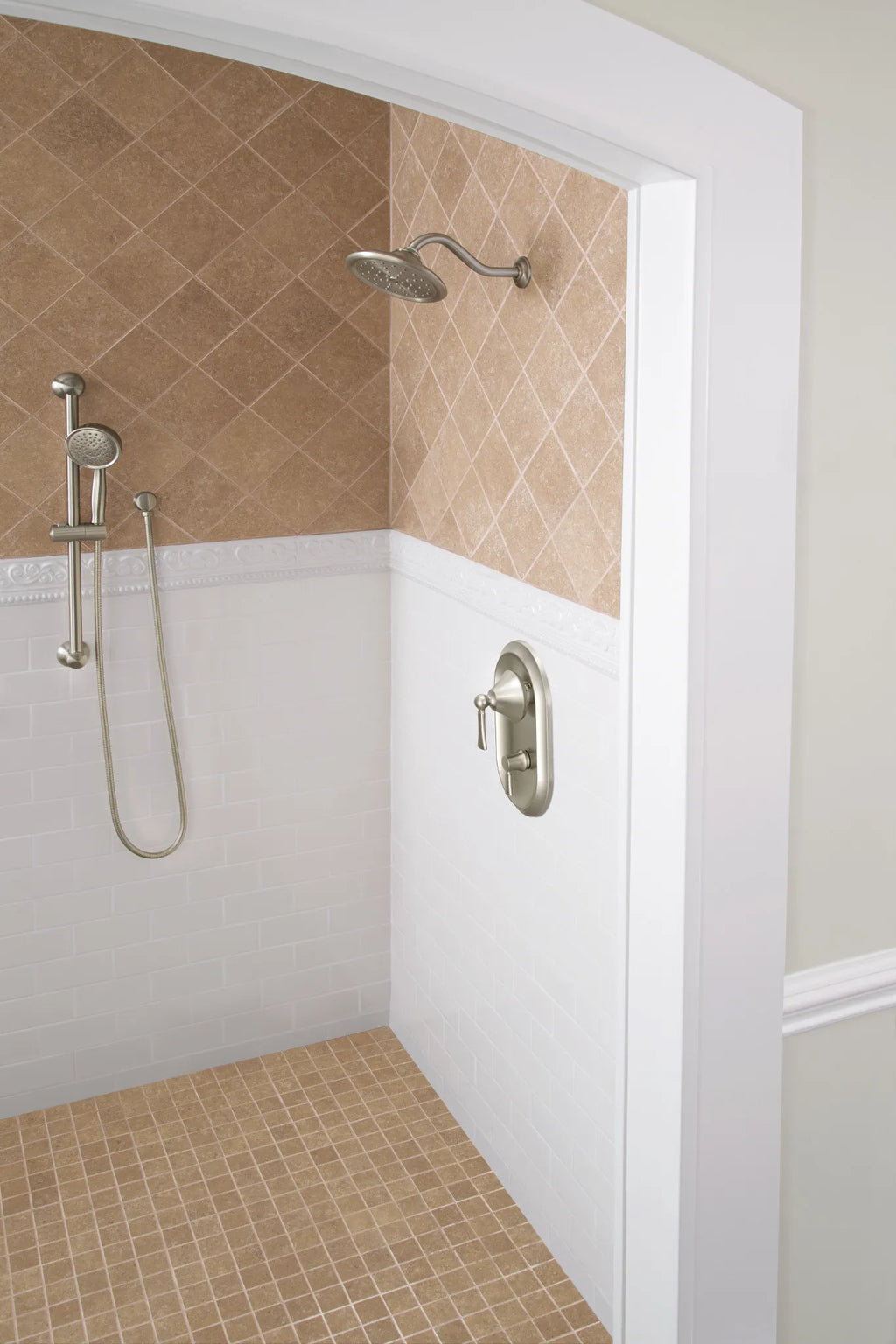 MOEN S6310EPBN One-Function 7" Diameter Spray Head Eco-Performance Rainshower - Brushed Nickel