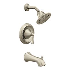 MOEN T4503EPBN Wynford Posi-Temp Eco-Performance Tub/Shower - Brushed Nickel