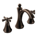 MOEN T4524ORB Wynford Two-Handle High Arc Bathroom Faucet - Oil Rubbed Bronze