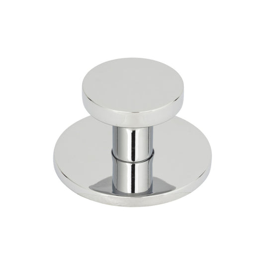ATLAS A600-CH Dot 1-1/4" Diameter Round Knob - Polished Chrome