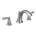 MOEN T4943 Brantford Two-Handle Low Arc Roman Tub Faucet - Chrome