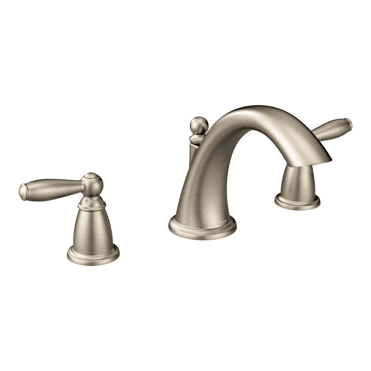 MOEN T4943BN Brantford Two-Handle Low Arc Roman Tub Faucet - Brushed Nickel