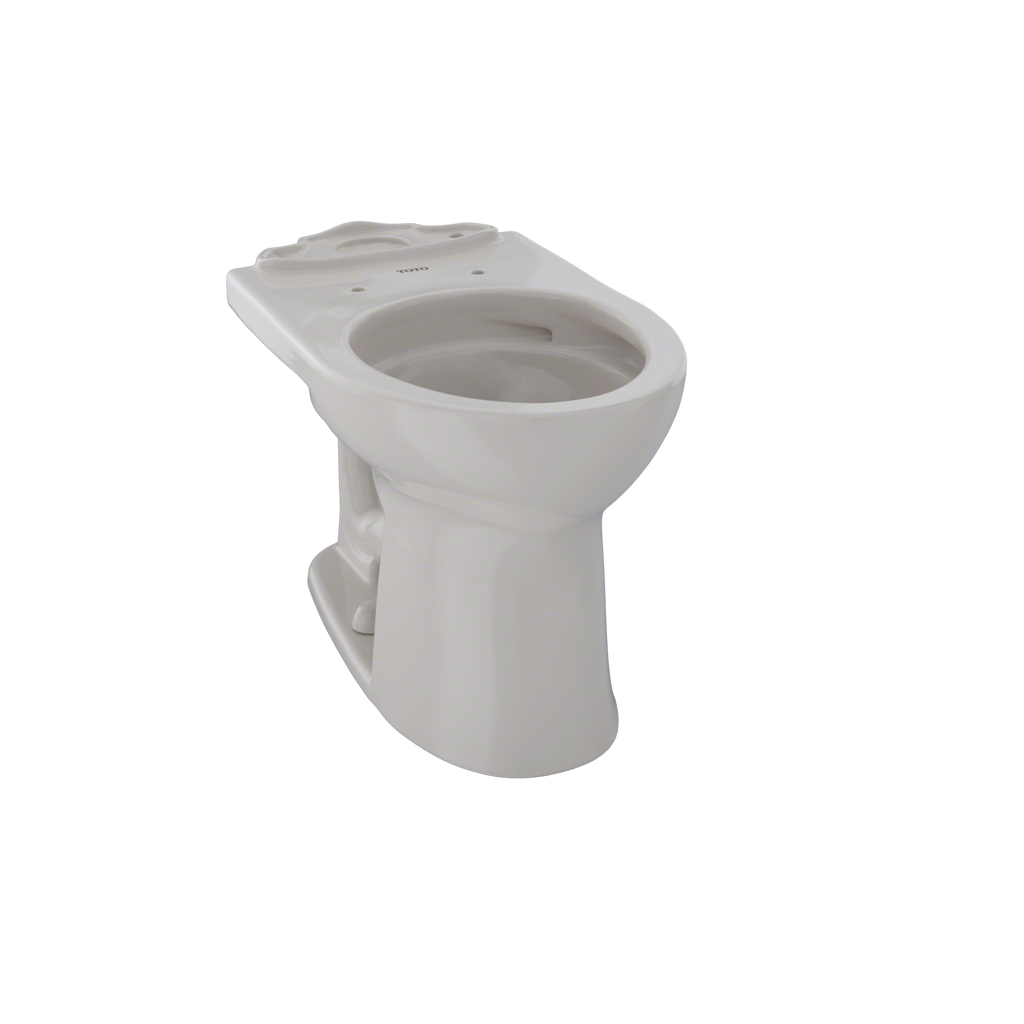 TOTO C453CUFG#12 Drake Ii Universal Height Round Toilet Bowl With Cefiontect - Sedona Beige