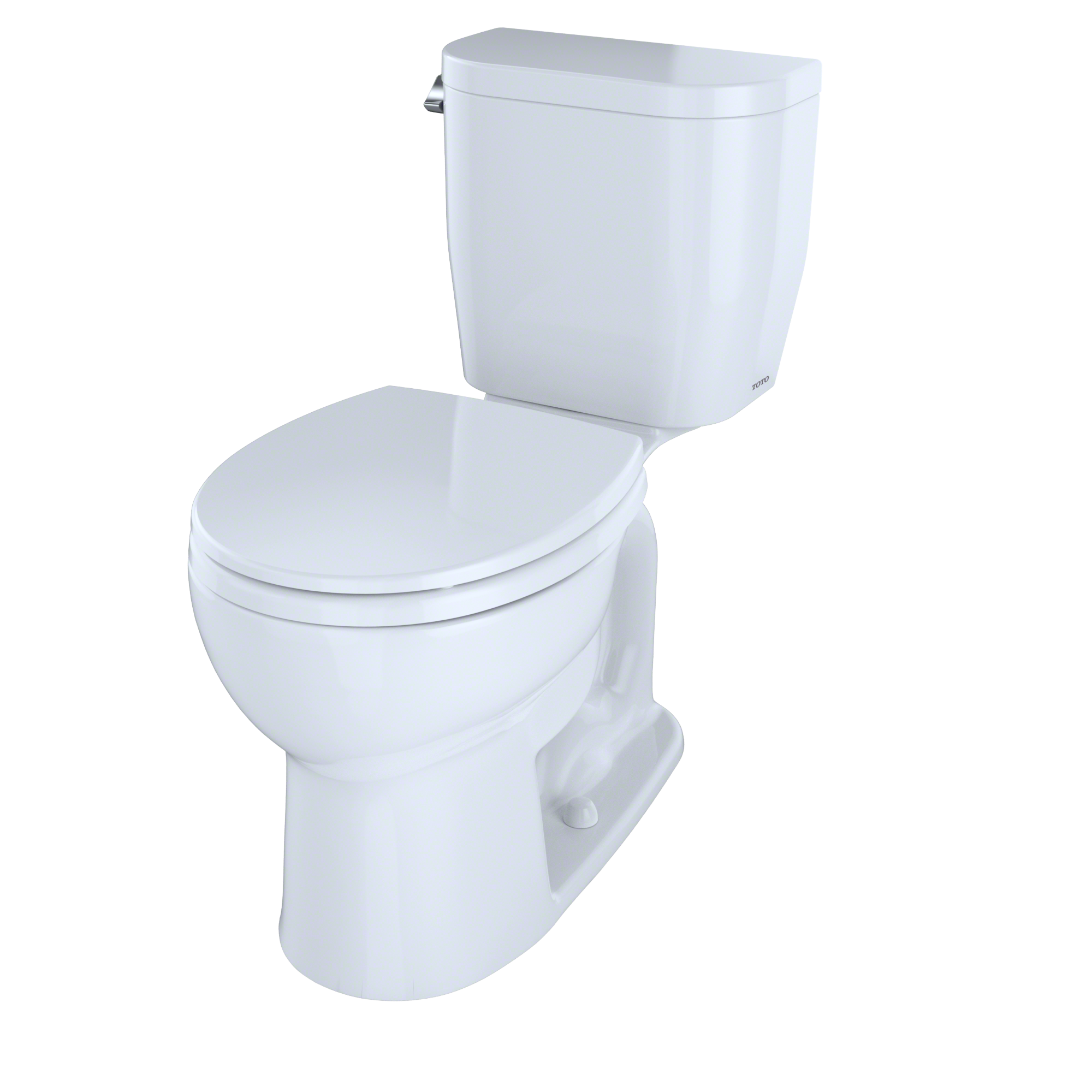 TOTO CST243EF#12 Entrada Two-Piece Round 1.28 Gpf Universal Height Toilet - Sedona Beige