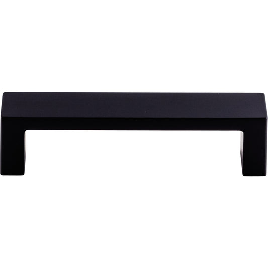 TOP KNOBS TK250BLK Modern Metro 3 3/4" Center to Center Bar Pull - Flat Black