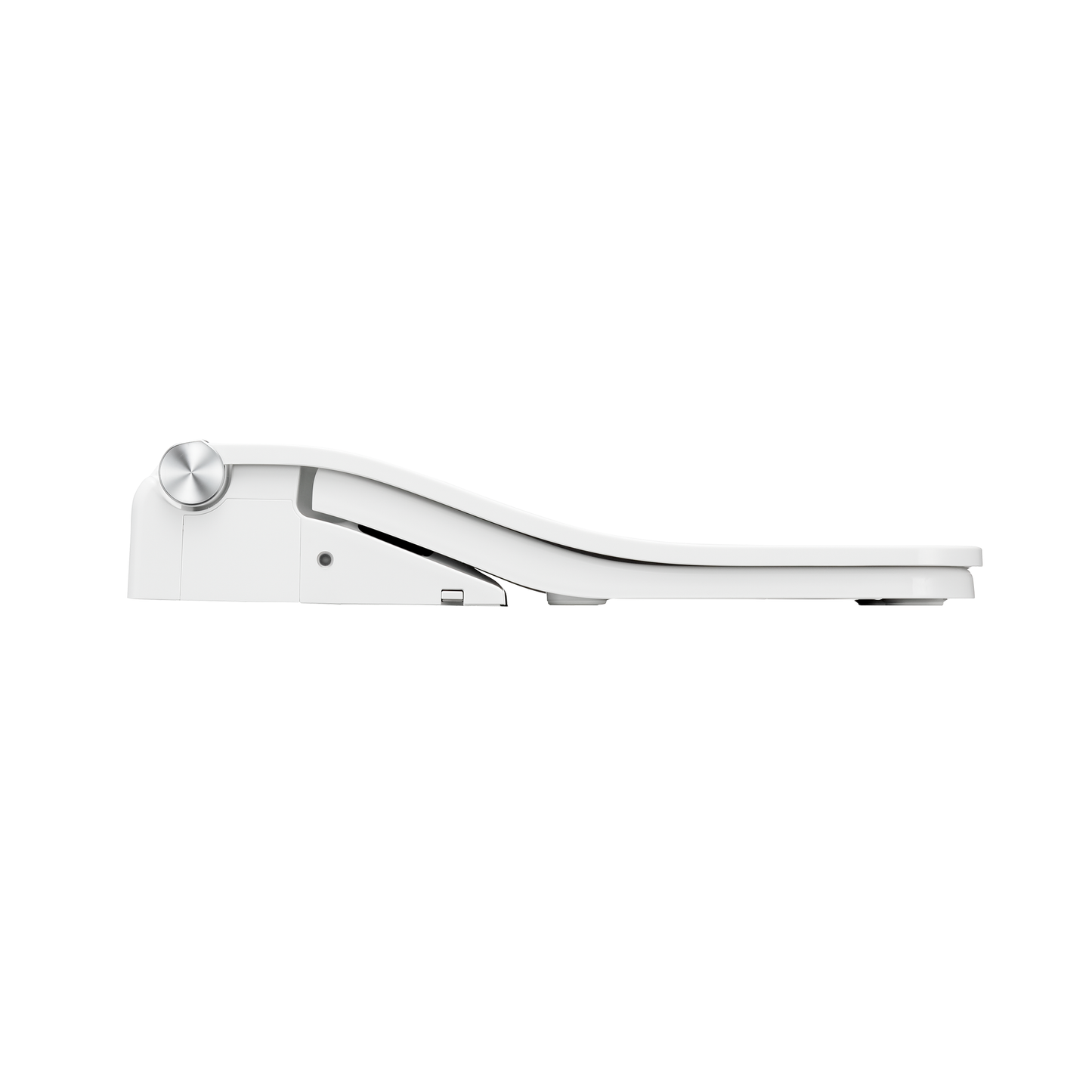 TOTO SW4549AT60#01 Sw Washlet+ Ready Square Electronic Bidet Toilet Seat With Auto Flush Ready Cotton White - Cotton White