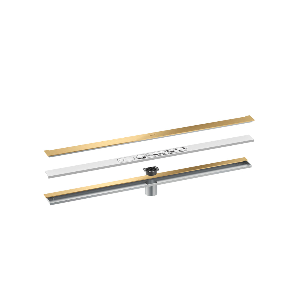 AXOR 42527251 Drains Wall Installation 35 7/16" - Brushed Gold Optic
