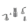 MOEN T5220 Eva Two-Handle Bidet Faucet - Chrome