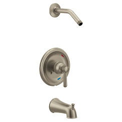 MOEN T56913NHBN EMBER TUB SHOWER TRIM CYC NH BN - Brushed Nickel