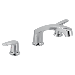 MOEN T5990 Chateau Two-Handle Low Arc Roman Tub Faucet - Chrome