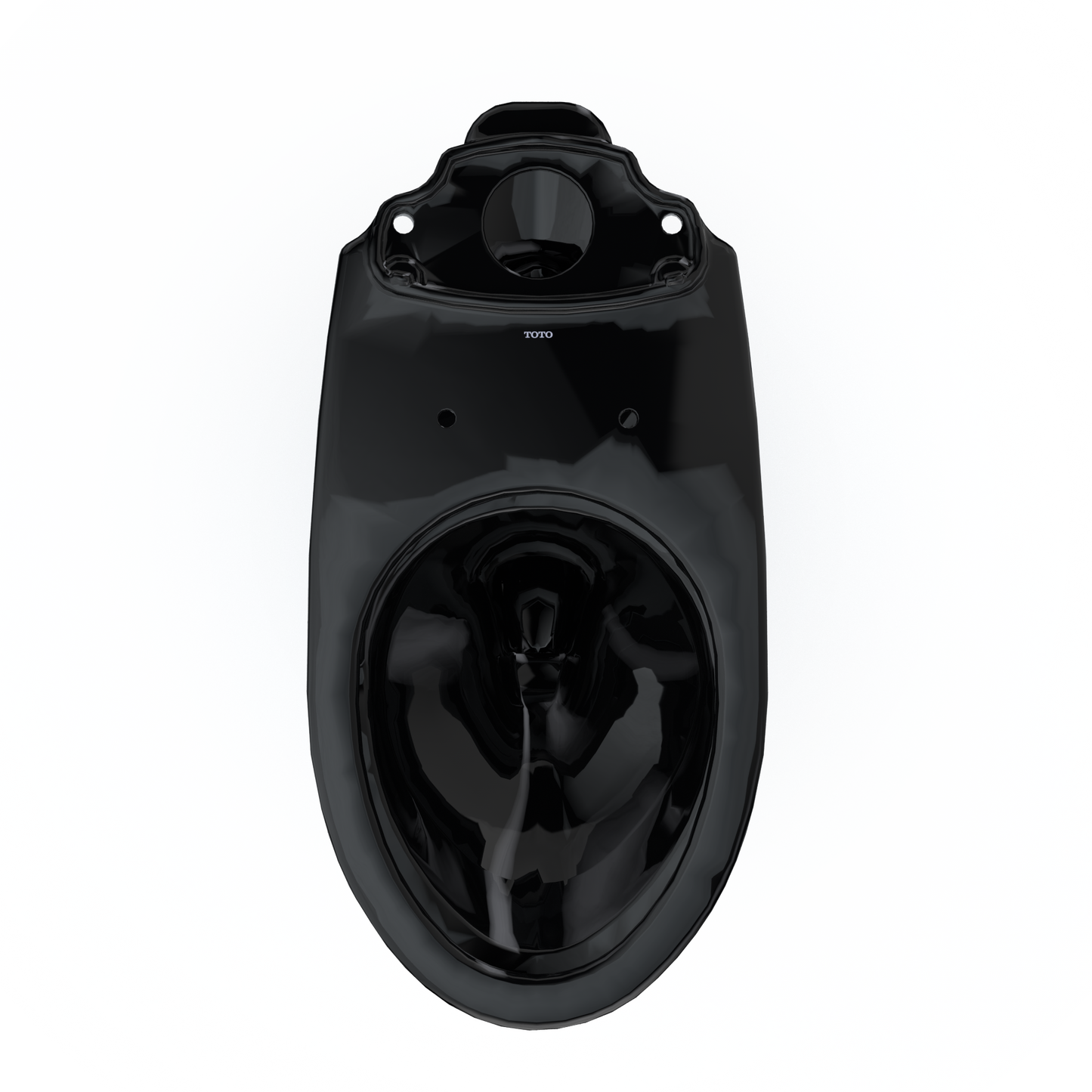 TOTO C776CE#51 Drake Elongated Tornado Flush Toilet Bowl - Ebony