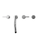 TOTO TBS01202U#CP Lb Two-Handle Deck-Mount Roman Tub Filler Trim With Handshower - Polished Chrome