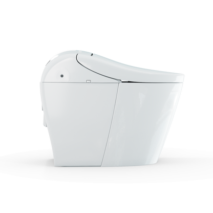 TOTO MS7631CEMFG#01 Washlet G5A 1.2 Or 1.0 Gpf Smart Toilet With Integrated Bidet Seat And Cefiontect - Cotton White