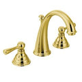 MOEN T6125P Kingsley Two-Handle High Arc Bathroom Faucet - Polished Brass