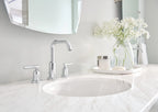 MOEN T6142 Gibson Two-Handle High Arc Bathroom Faucet - Chrome