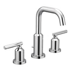 MOEN T6142 Gibson Two-Handle High Arc Bathroom Faucet - Chrome