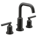 MOEN T6142BL Gibson Two-Handle High Arc Bathroom Faucet - Matte Black