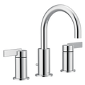MOEN TV6222 Cia Two-Handle High Arc Bathroom Faucet - Chrome