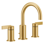 MOEN TV6222BG Cia Two-Handle High Arc Bathroom Faucet - Brushed Gold