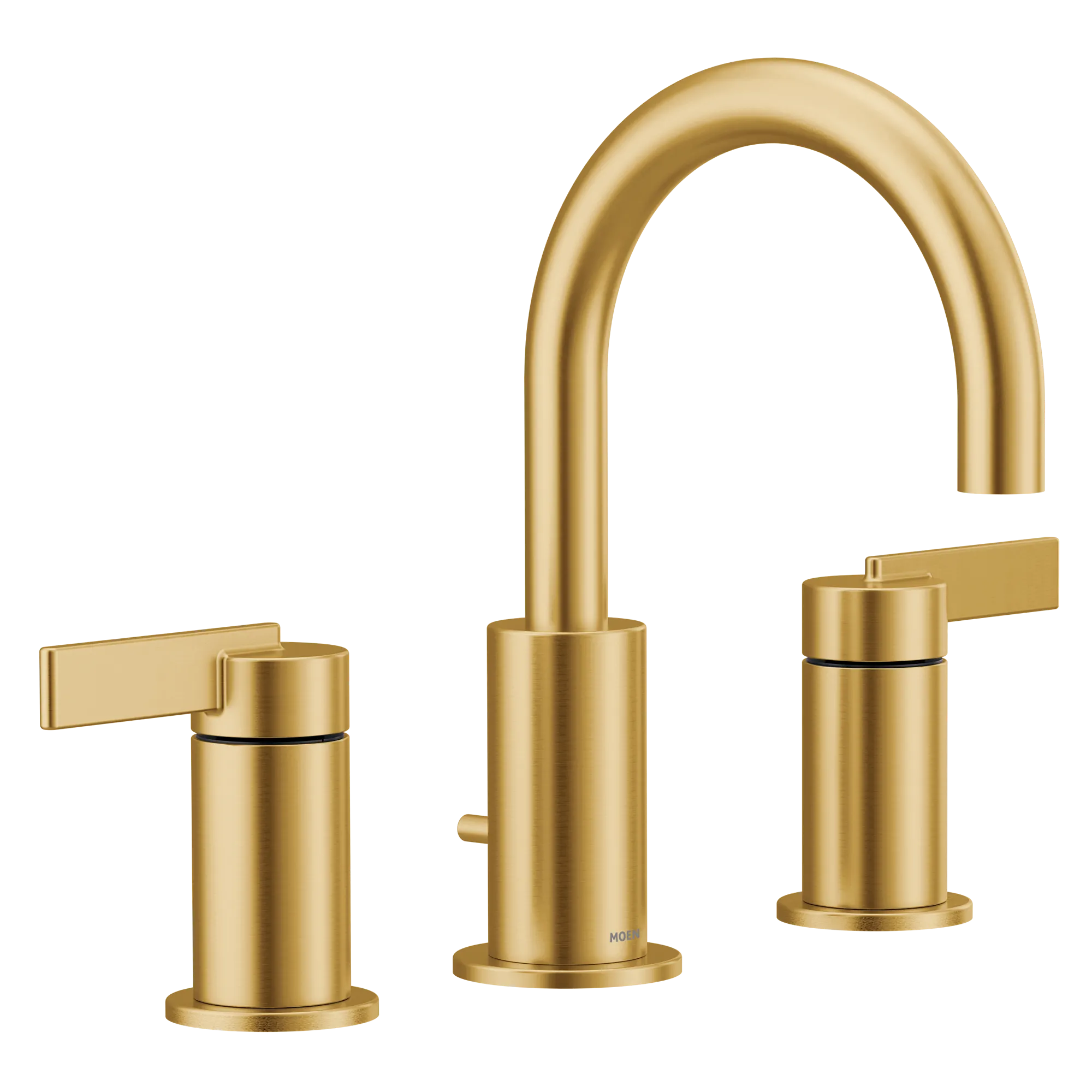 MOEN TV6222BG Cia Two-Handle High Arc Bathroom Faucet - Brushed Gold