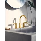 MOEN TV6222BG Cia Two-Handle High Arc Bathroom Faucet - Brushed Gold