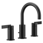 MOEN TV6222BL Cia Two-Handle High Arc Bathroom Faucet - Matte Black