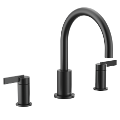 MOEN T6223BL Cia Two-Handle Non Diverter Roman Tub Faucet - Matte Black