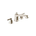 MOEN T623SRN Boardwalk Two-Handle Roman Tub Faucet - Spot Resist Brushed Nickel