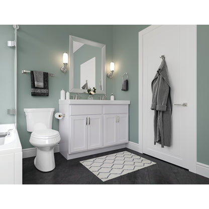 ELEMENTS BHE1-02PC Bridgeport Polished Chrome Double Robe Hook - Contractor Packed - Polished Chrome