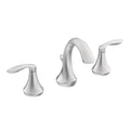 MOEN TV6420 Eva Two-Handle Widespread Bathroom Sink Faucet - Chrome