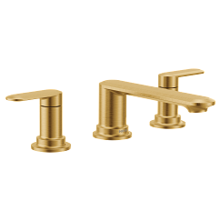 MOEN T6503BG Greenfield Two-Handle High Arc Roman Tub Faucet - Brushed Gold