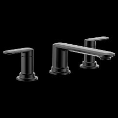 MOEN T6503BL Greenfield  Two-Handle Roman Tub Faucet In Matte Black