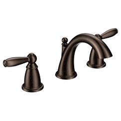 MOEN T6620ORB Brantford Two-Handle Widespread Bathroom Sink Faucet - Oil Rubbed Bronze