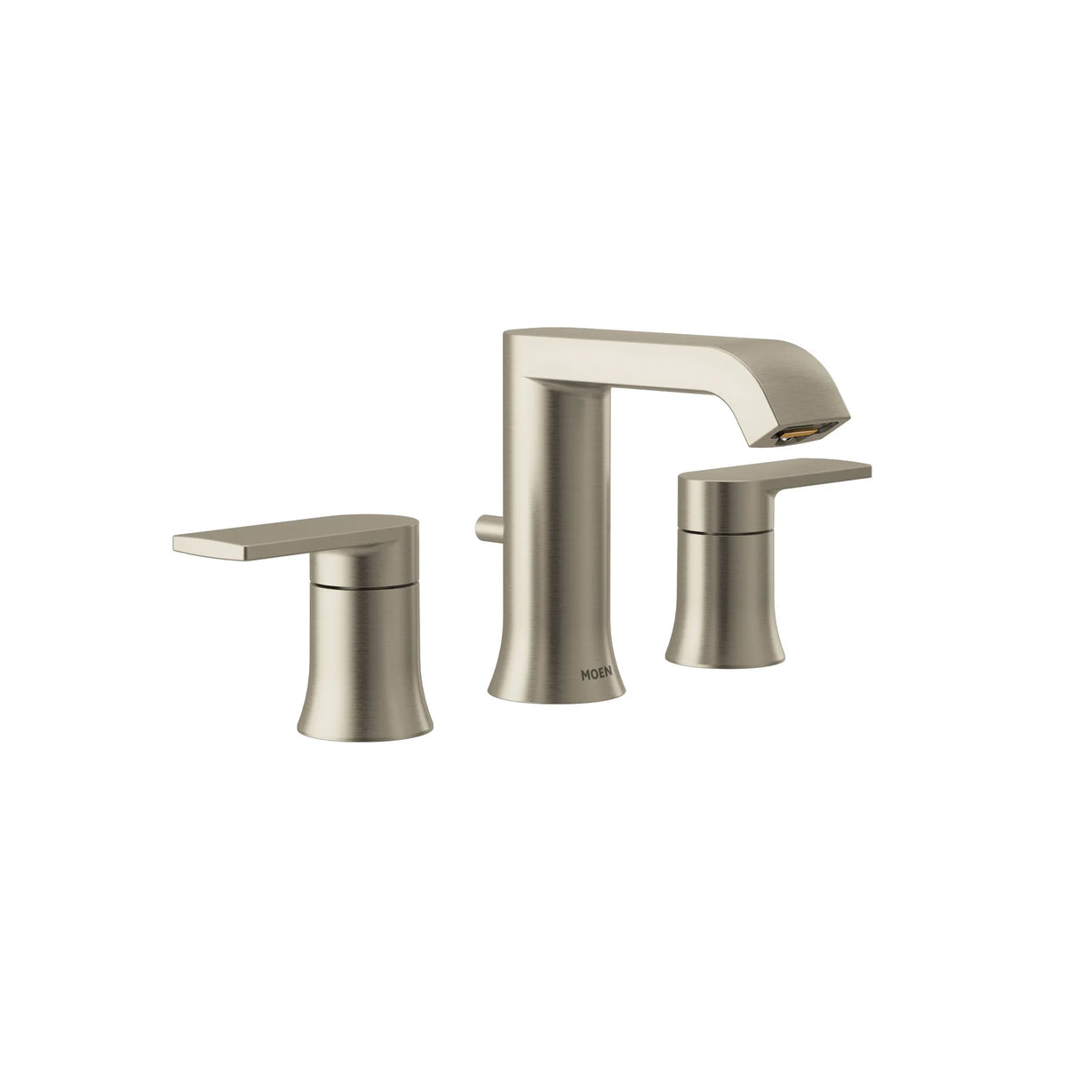 MOEN TV6708BN Genta Lx Two-Handle Widespread Bathroom Sink Faucet - Brushed Nickel