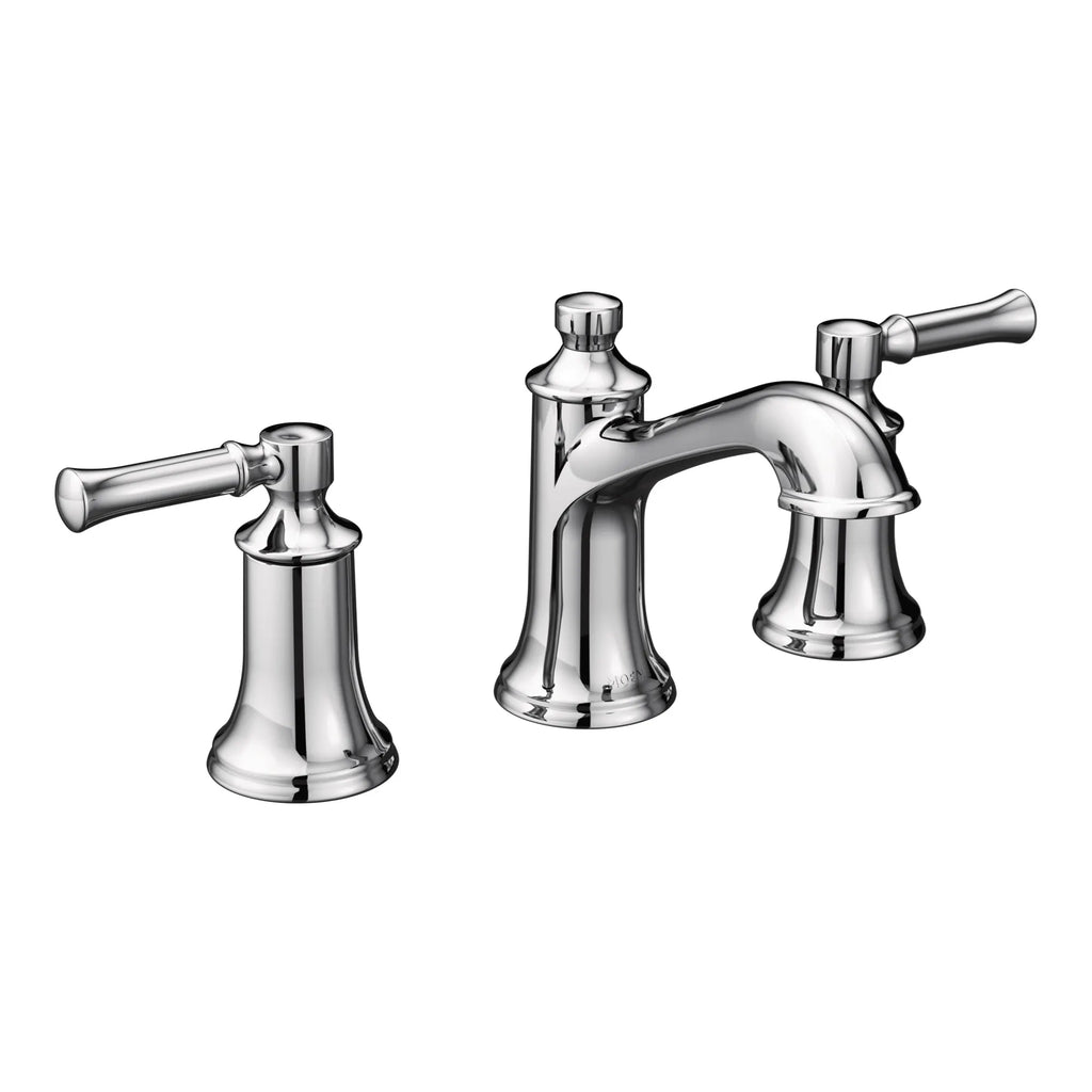 MOEN TV6805 Dartmoor Two-Handle Widespread Bathroom Sink Faucet - Chrome