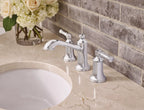 MOEN T6805 Dartmoor Two-Handle High Arc Bathroom Faucet - Chrome