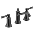 MOEN T6805BL Dartmoor Two-Handle High Arc Bathroom Faucet - Matte Black