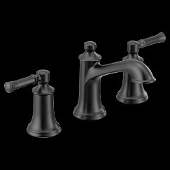 MOEN T6805BL Dartmoor  Two-Handle Bathroom Faucet In Matte Black