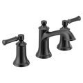MOEN TV6805BL Dartmoor Two-Handle Widespread Bathroom Sink Faucet - Matte Black