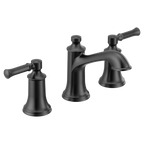 MOEN TV6805BL Dartmoor Two-Handle Widespread Bathroom Sink Faucet - Matte Black