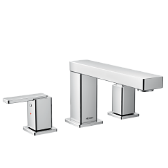 MOEN Iver Chrome two-handle roman tub faucet - Chrome, T682