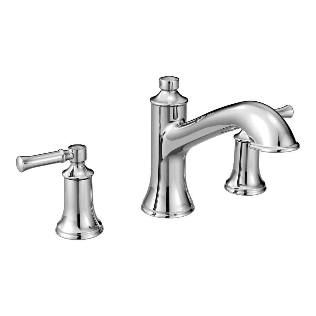 MOEN T683 Dartmoor Two-Handle High Arc Roman Tub Faucet - Chrome