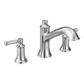 MOEN T683 Dartmoor Two-Handle High Arc Roman Tub Faucet - Chrome